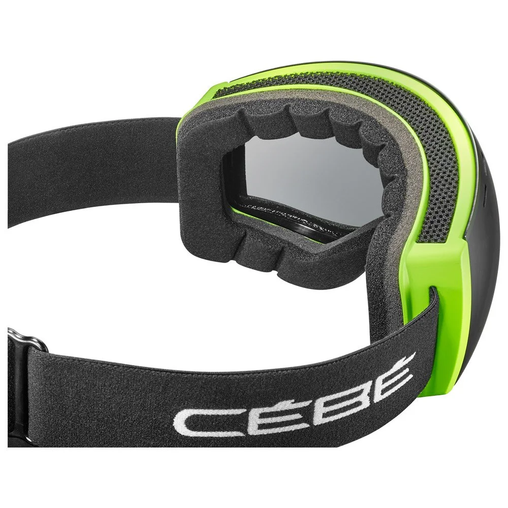 Cébé Masque De Ski Cebe Cloud Acid Lime Matte Grey Ultra Black 4 Cébé Masque De Ski Cebe Cloud Acid Lime Matte Grey Ultra Black – Image 2