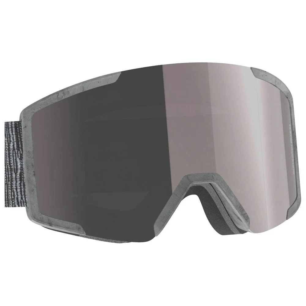 Masque De Ski Scott Shield Recycled Raw Grey Enhancer Silver Chrome 4 Masque De Ski Scott Shield Recycled Raw Grey Enhancer Silver Chrome – Image 2