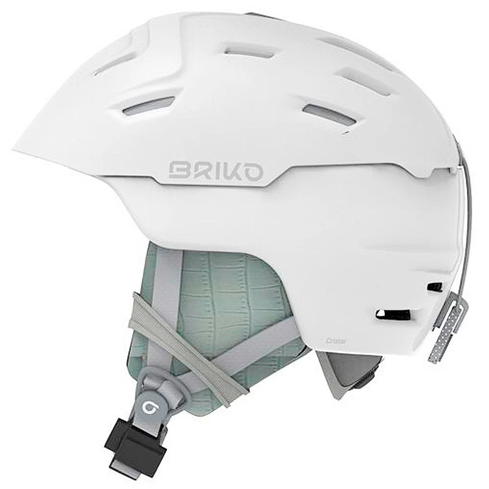 Casque Briko Crystal 2.0 Matt Shiny White Unico 3 Casque Briko Crystal 2.0 Matt Shiny White Unico