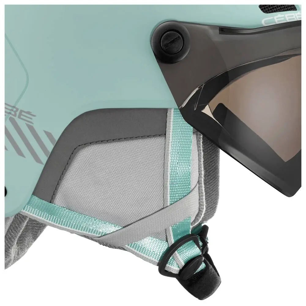 Cébé Casque Visière Cebe Pow Vision Jade Matte Grey Ultra Black 4 Cébé Casque Visière Cebe Pow Vision Jade Matte Grey Ultra Black – Image 2