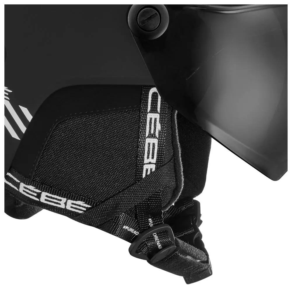 Cébé Casque Visière Cebe Pow Vision Black White Matte Grey Ultra Black 4 Cébé Casque Visière Cebe Pow Vision Black White Matte Grey Ultra Black – Image 2