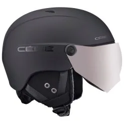 Cébé Casque Visière Cebe Contest Vision Black Stripes Matte Grey Ultra Black