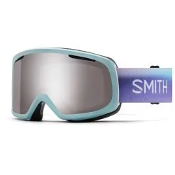 Masque De Ski Smith Riot Polar Vibrant Chromapop Sun Platinum Mirror + Yellow