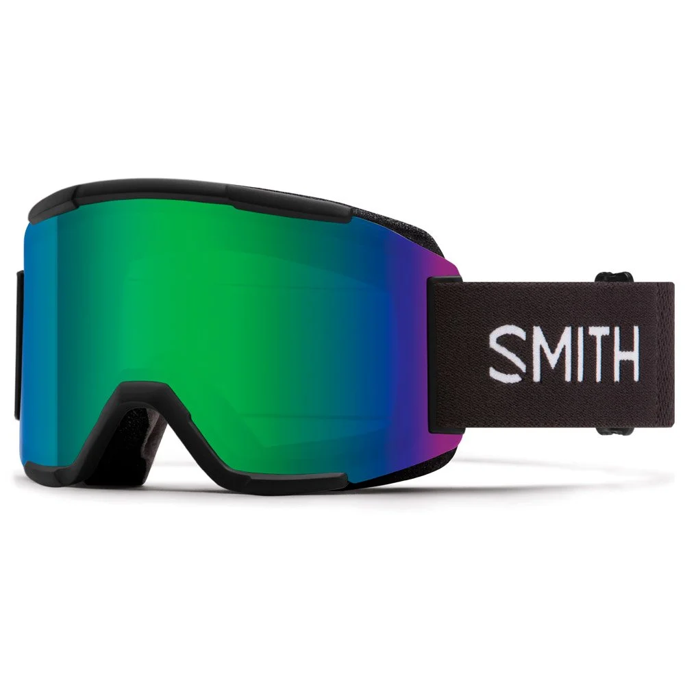 Masque De Ski Smith Forum Black Green Sol-X Mirror 3 Masque De Ski Smith Forum Black Green Sol-X Mirror