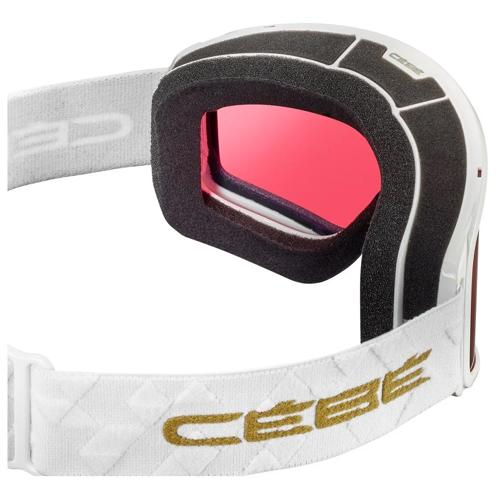 Cébé Masque De Ski Cebe Striker Evo White Gold Shiny Light Rose 4 Cébé Masque De Ski Cebe Striker Evo White Gold Shiny Light Rose – Image 2