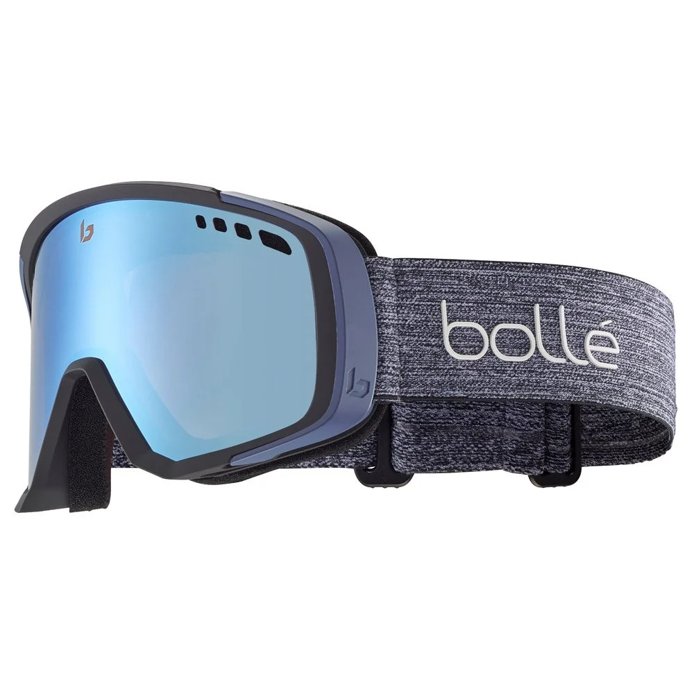 Masque De Ski Bolle Mammoth Black Denim Matte Volt Ice Blue 3 Masque De Ski Bolle Mammoth Black Denim Matte Volt Ice Blue