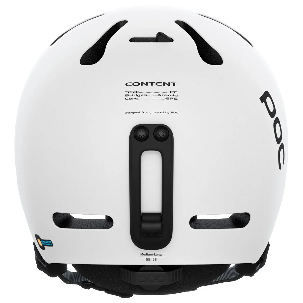Casque Poc Fornix Hydrogen White Matt 5 Casque Poc Fornix Hydrogen White Matt – Image 3