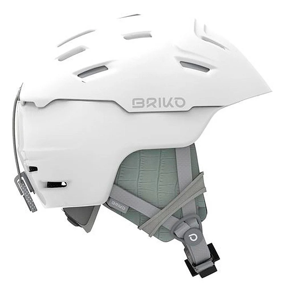 Casque Briko Crystal 2.0 Matt Shiny White Unico 5 Casque Briko Crystal 2.0 Matt Shiny White Unico – Image 3