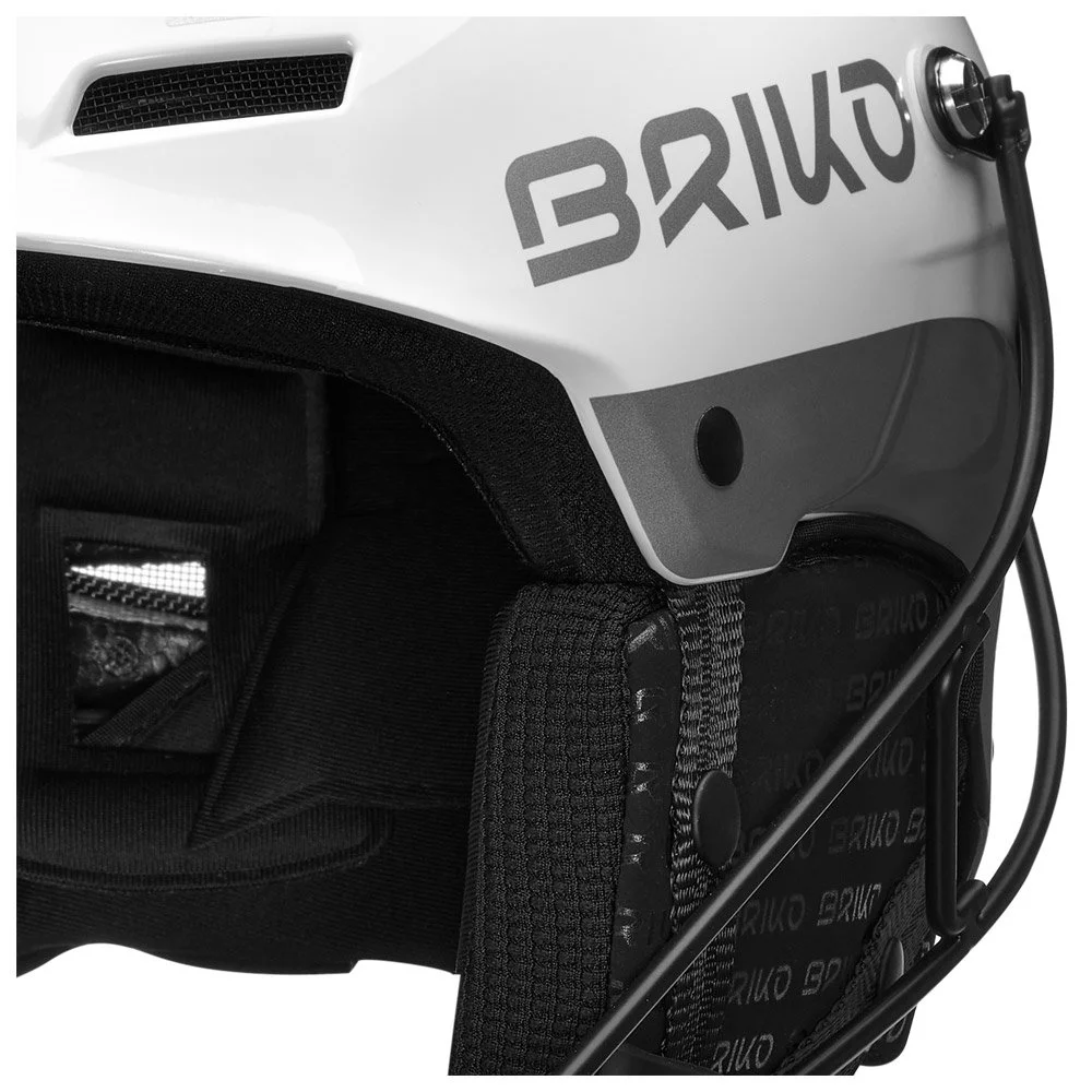Casque Briko Slalom Epp Shiny White Silver 4 Casque Briko Slalom Epp Shiny White Silver – Image 2