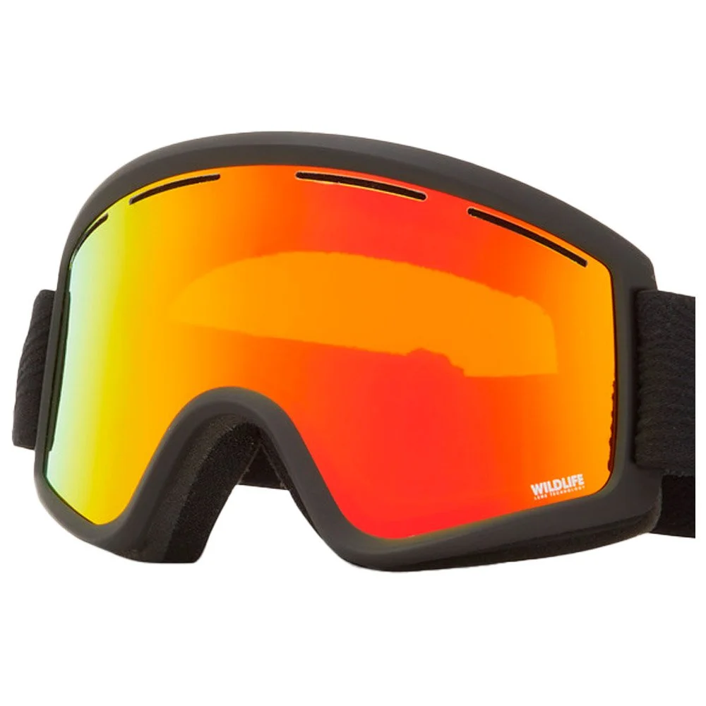 Masque De Ski Von Zipper Cleaver Black Satin Widlife Red Chrome + Yellow 4 Masque De Ski Von Zipper Cleaver Black Satin Widlife Red Chrome + Yellow – Image 2