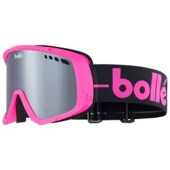 Masque De Ski Bolle Mammoth Pink Heritage Matte Black Chrome