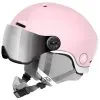 Casque Visière AZR Nevada Visor Mate Rose Pale Gris Miroir