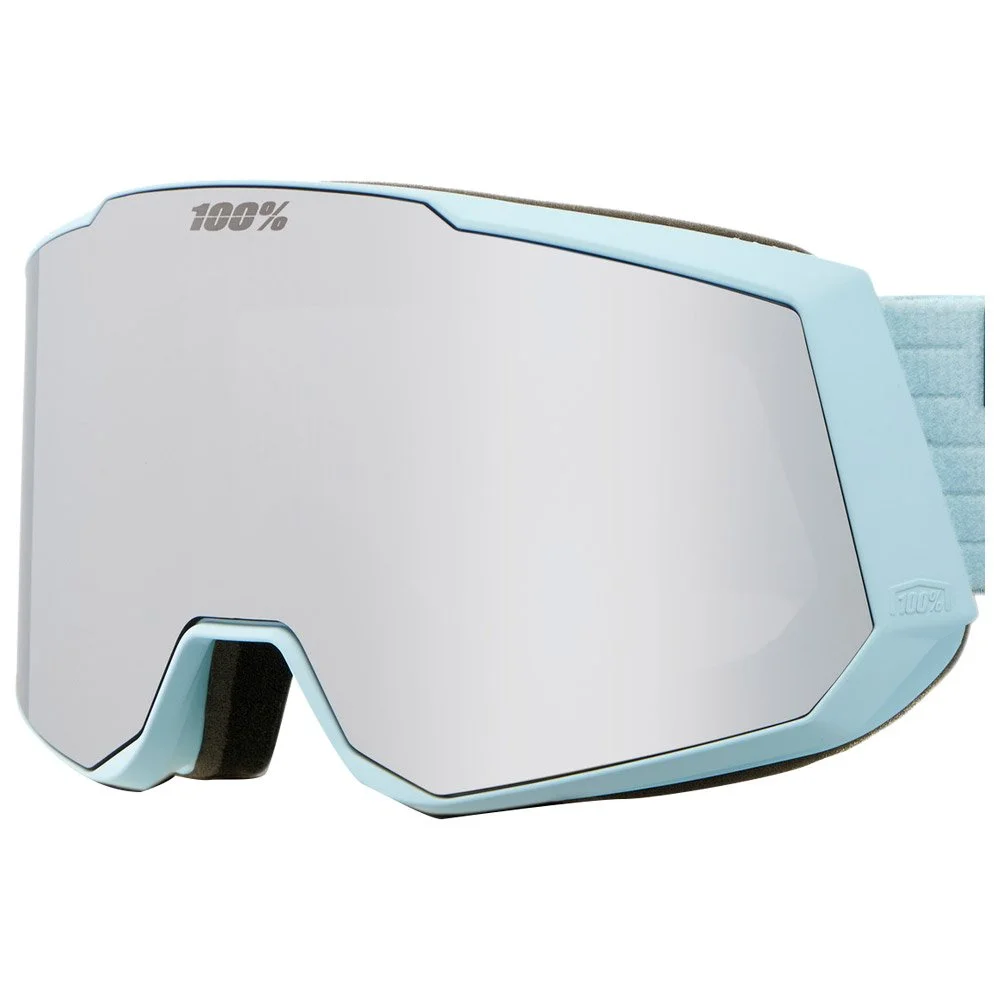 100% Masque De Ski 100 % Snowcraft XL Mason Hiper Grey Blue Silver ML Mirror + Hiper Pink Turquoise ML Mirror 4 100% Masque De Ski 100 % Snowcraft XL Mason Hiper Grey Blue Silver ML Mirror + Hiper Pink Turquoise ML Mirror – Image 2