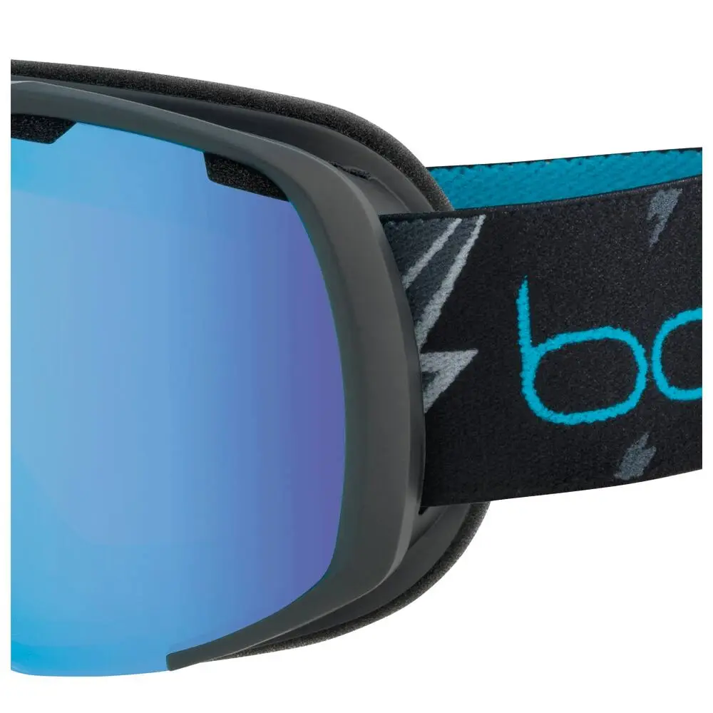 Masque De Ski Bolle Royal Black Matte Azure 4 Masque De Ski Bolle Royal Black Matte Azure – Image 2