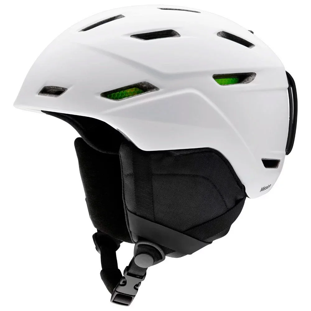 Casque Smith Mission Matte White 4 Casque Smith Mission Matte White – Image 2