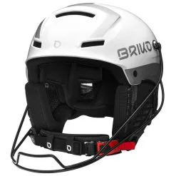 Casque Briko Slalom Epp Shiny White Silver
