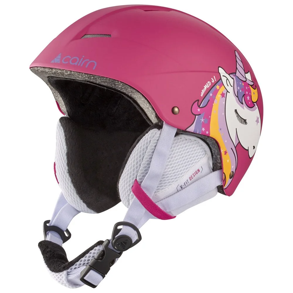Casque Cairn Andromed J Fuchsia Unicorn 3 Casque Cairn Andromed J Fuchsia Unicorn
