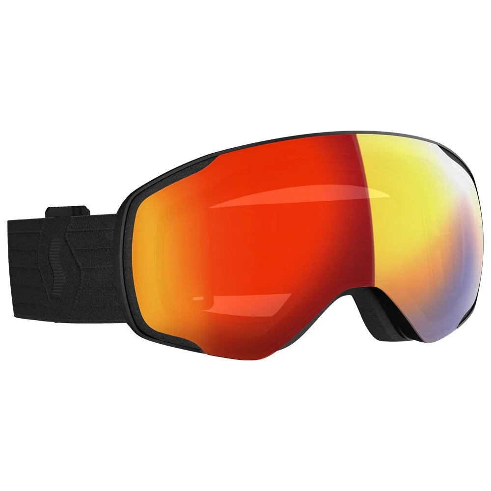 Masque De Ski Scott Vapor Black Enhancer Red Chrome 3 Masque De Ski Scott Vapor Black Enhancer Red Chrome