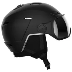 Casque Visière Salomon Pioneer Lt Visor Flash Black Silver