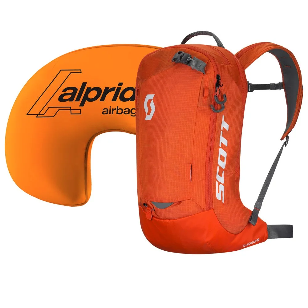 Sac Airbag Scott Pack Guide Ap 20l Kit Orange/grey 3 Sac Airbag Scott Pack Guide Ap 20l Kit Orange/grey