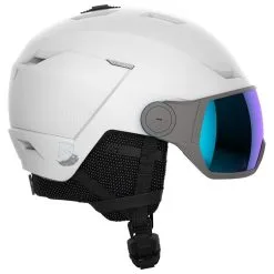 Casque Visière Salomon Icon Lt Visor White Multilayer Mid Blue