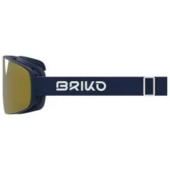 Masque De Ski Briko Borealis Magnetic 2 Lenses Blue Cloud Burst Yellow Mirror + Pink