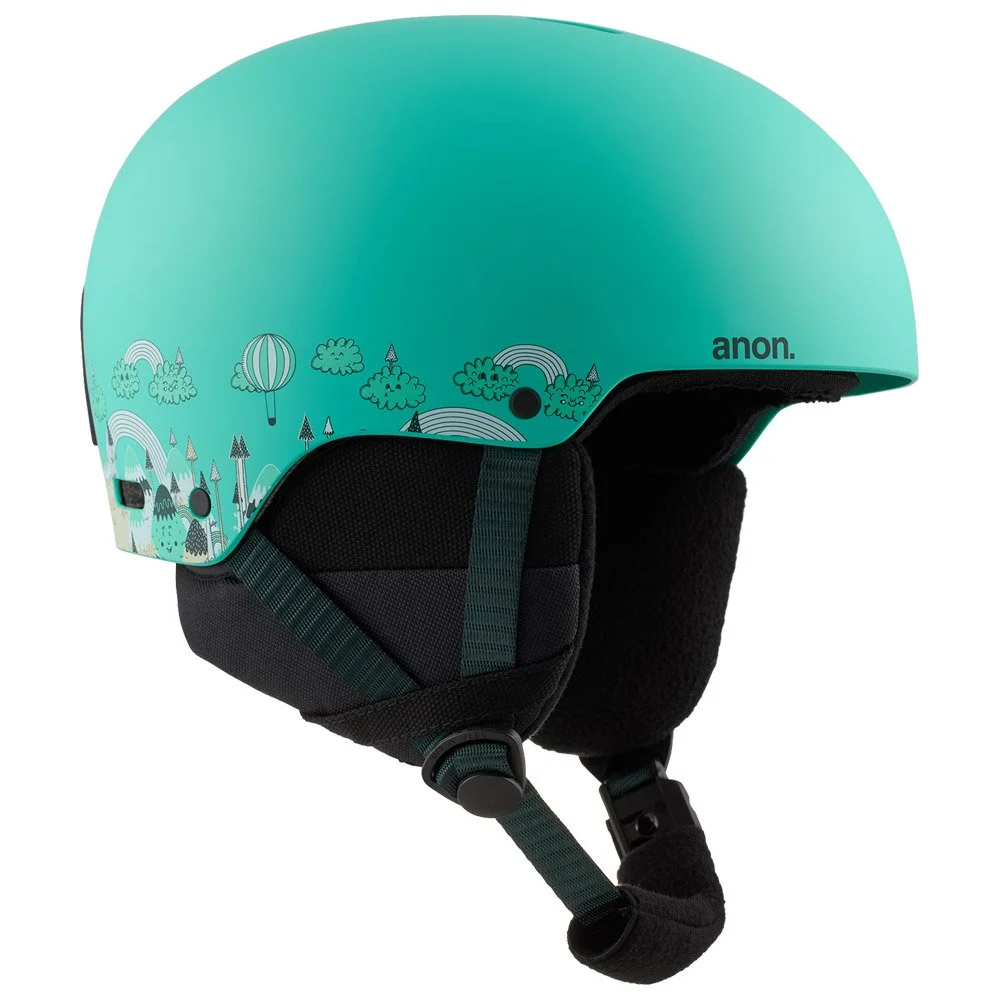Casque Anon Rime 3 Happy Teal 3 Casque Anon Rime 3 Happy Teal