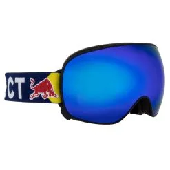 Masque De Ski Red Bull Spect Magnetron Matte Black Blue Snow