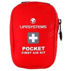 Premiers Secours Lifesystems Pocket First Aid Kit Red