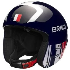Devant 34 Casque Briko Vulcano Fis 6.8 Epp - France Shiny Tangaroa Blue White