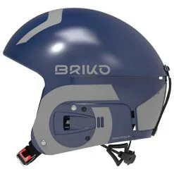 Casque Briko Vulcano Fis 6.8 Junior Shiny Metallic Blue