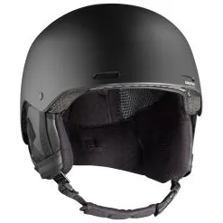 Casque Salomon Brigade+ All Black -Casque De Ski Soldes bc86fe3fe4f6ecd4a58881da3d4d02667c88f3e2 VH19SALOACC042 1