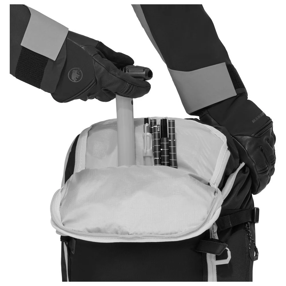 Sac Airbag Mammut Tour 30 Removable Airbag 3.0 Safari Black 13 Sac Airbag Mammut Tour 30 Removable Airbag 3.0 Safari Black – Image 11