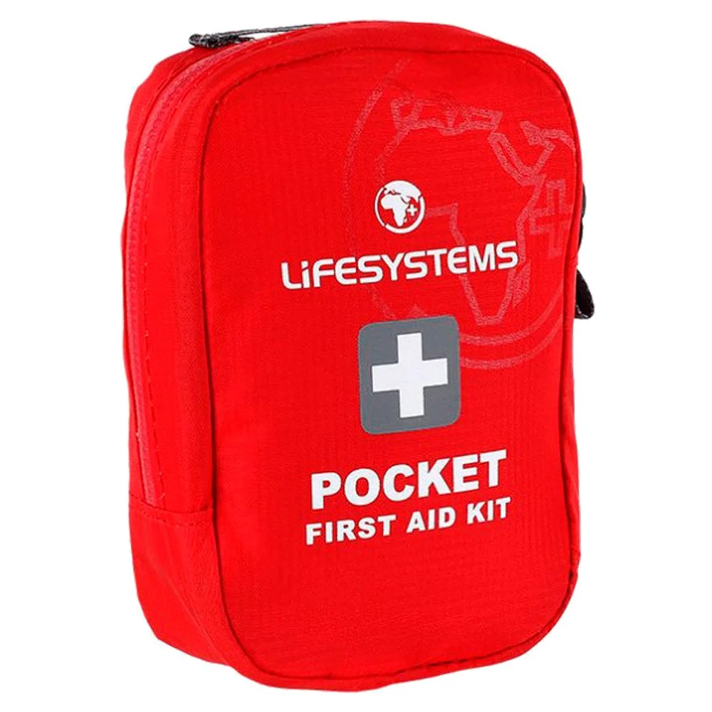 Premiers Secours Lifesystems Pocket First Aid Kit Red 4 Premiers Secours Lifesystems Pocket First Aid Kit Red – Image 3