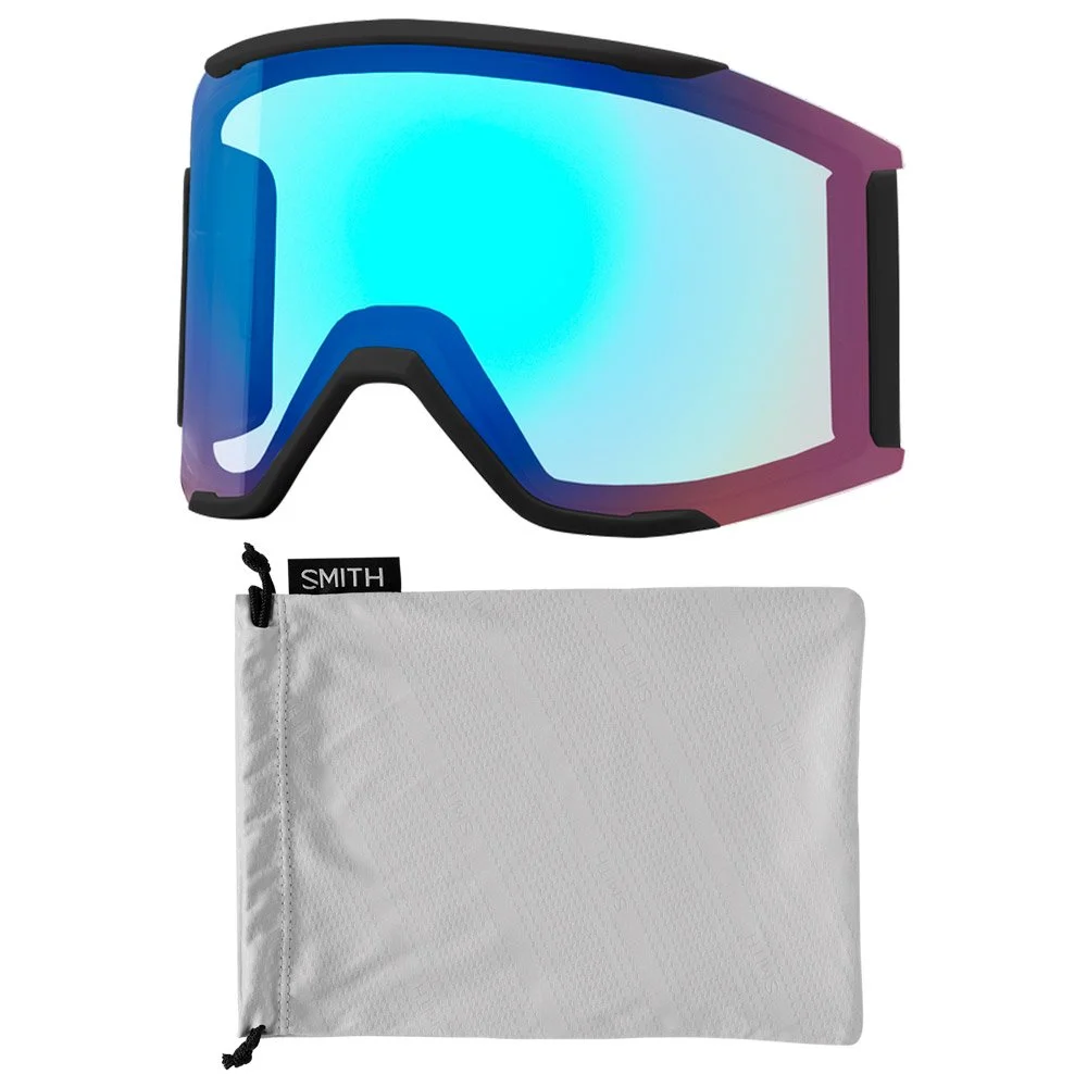 Masque De Ski Smith Squad Mag White Vapor Chromapop Sun Platinum Mirror + Chromapop Storm Rose Flash 5 Masque De Ski Smith Squad Mag White Vapor Chromapop Sun Platinum Mirror + Chromapop Storm Rose Flash – Image 3