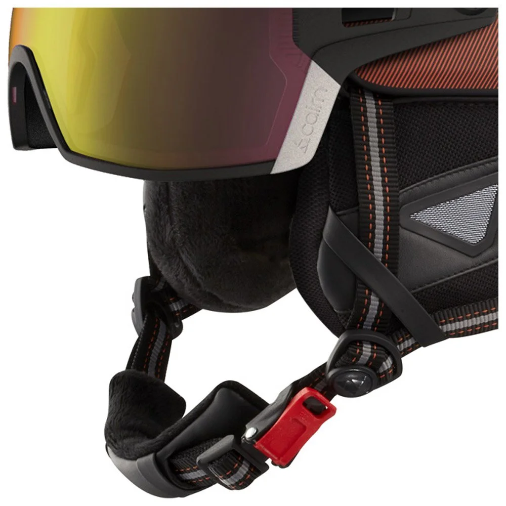 Casque Visière Cairn Shuffle S-visor Evolight Black Graphite Fire 4 Casque Visière Cairn Shuffle S-visor Evolight Black Graphite Fire – Image 2