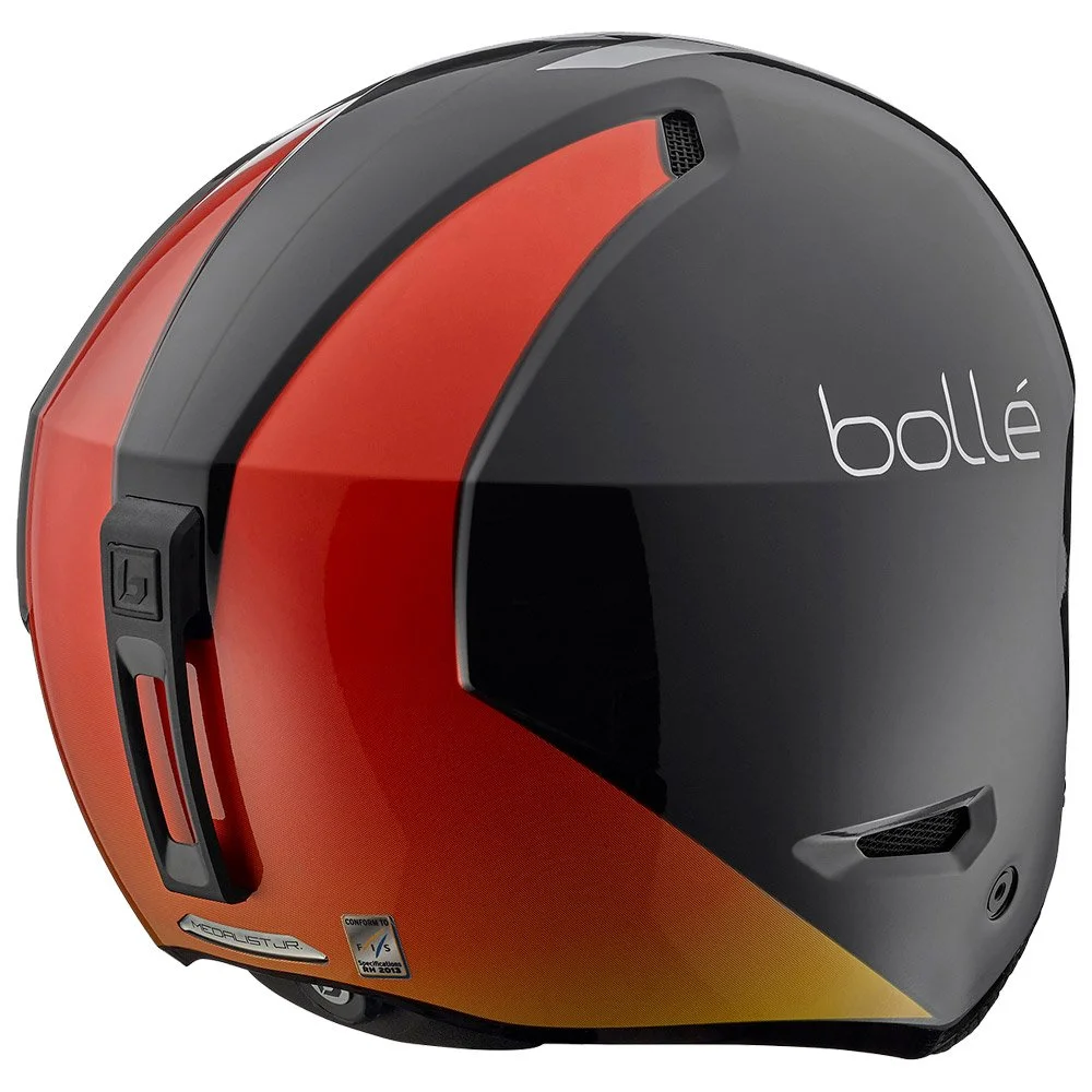 Casque Bolle Medalist Youth Black Fire Shiny 5 Casque Bolle Medalist Youth Black Fire Shiny – Image 3