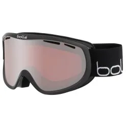 Masque De Ski Bolle Sierra Black & White Shiny Vermillon Gun