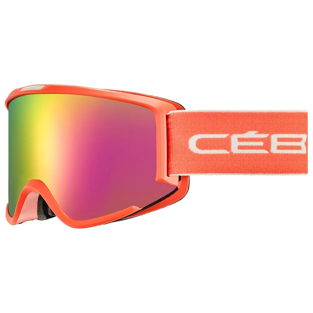 Cébé Masque De Ski Cebe Silhouette Coral White Matte Rose Flash Pink 3 Cébé Masque De Ski Cebe Silhouette Coral White Matte Rose Flash Pink