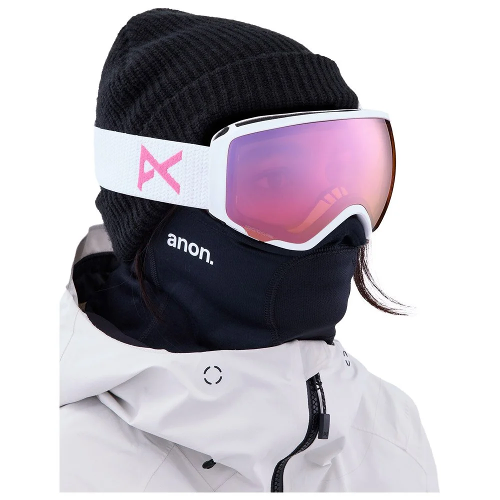 Masque De Ski Anon WM1 MFI White Perceive Cloudy Pink + Perceive Variable Blue 5 Masque De Ski Anon WM1 MFI White Perceive Cloudy Pink + Perceive Variable Blue – Image 3