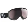 Masque De Ski Scott Fix Black White Enhancer Silver Chrome