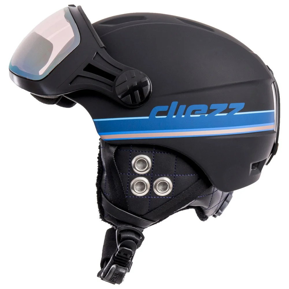 Casque Visière Diezz Glide Ventury Black Blue Activlux ML Gold Cat 1-3 5 Casque Visière Diezz Glide Ventury Black Blue Activlux ML Gold Cat 1-3 – Image 3