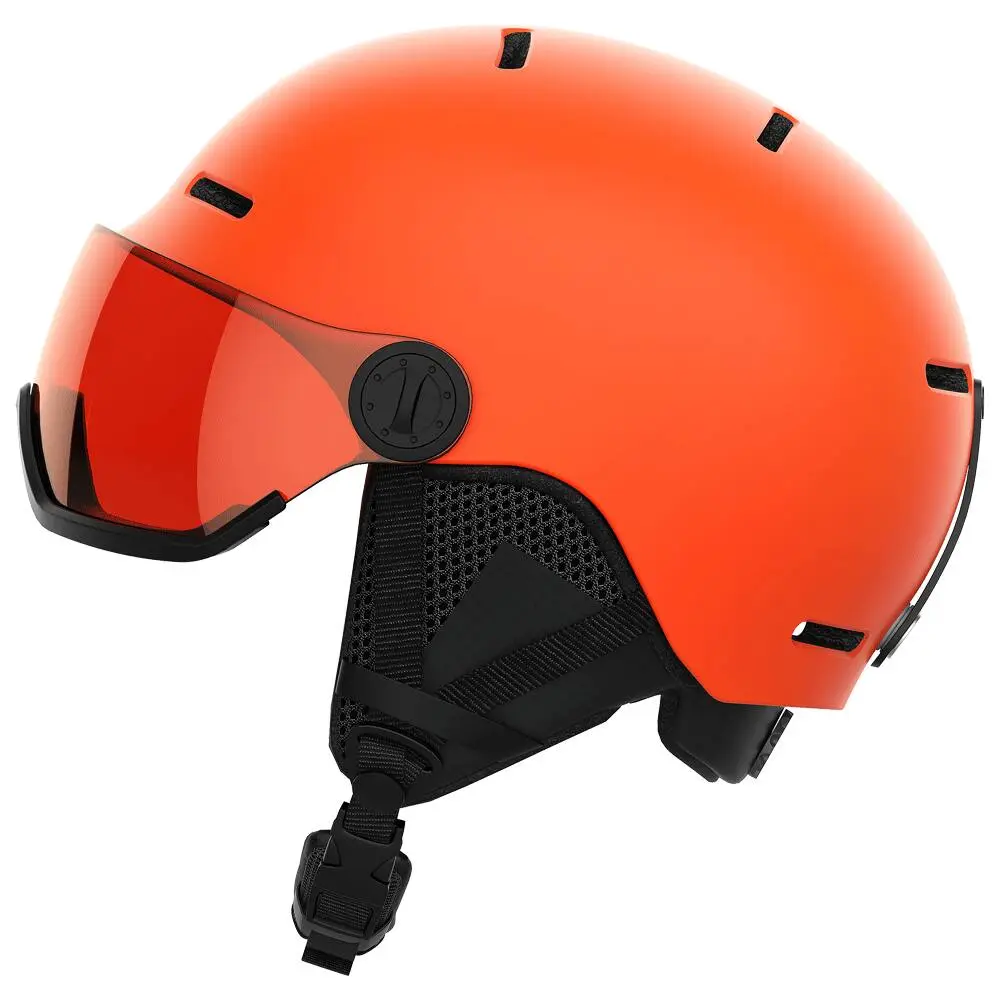 Casque Visière Salomon Grom Visor Flame Orange 4 Casque Visière Salomon Grom Visor Flame Orange – Image 2