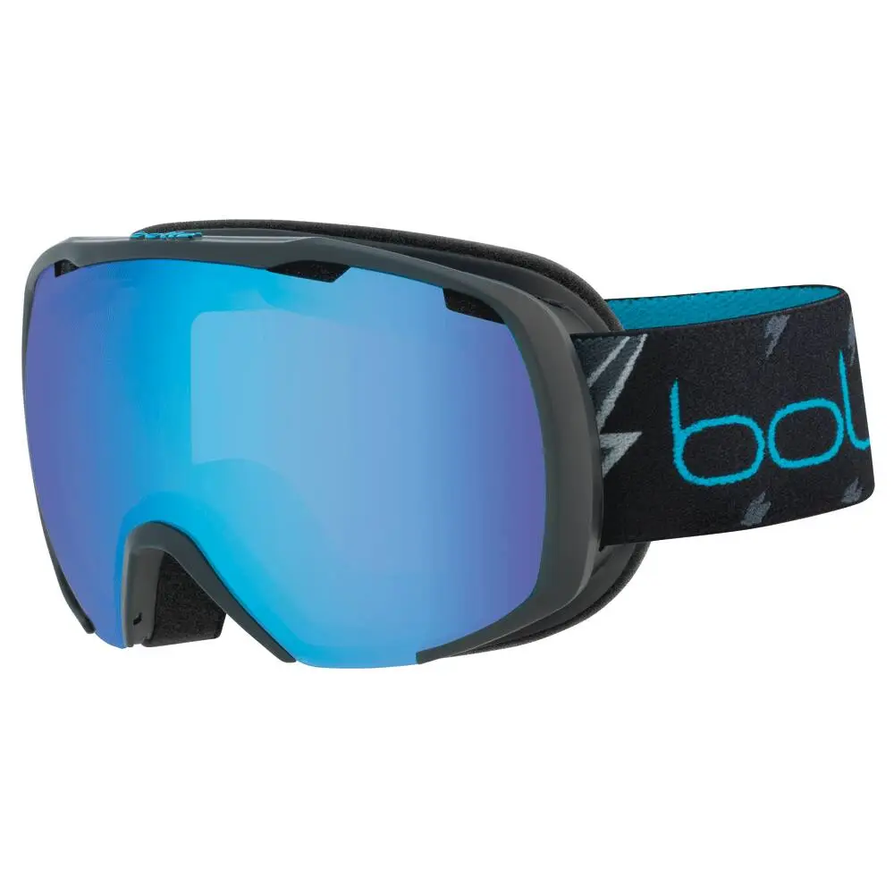 Masque De Ski Bolle Royal Black Matte Azure 3 Masque De Ski Bolle Royal Black Matte Azure