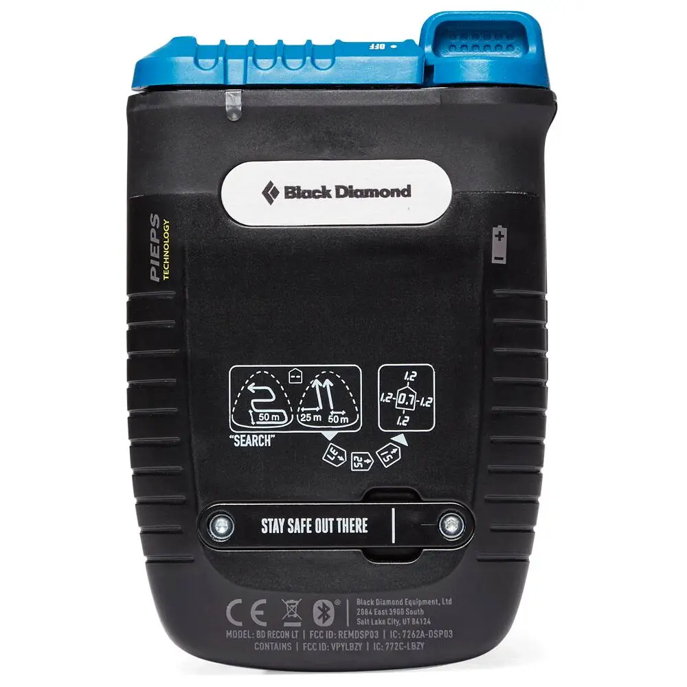Dva Black Diamond BD Recon LT Beacon Black Grey 4 Dva Black Diamond BD Recon LT Beacon Black Grey – Image 2