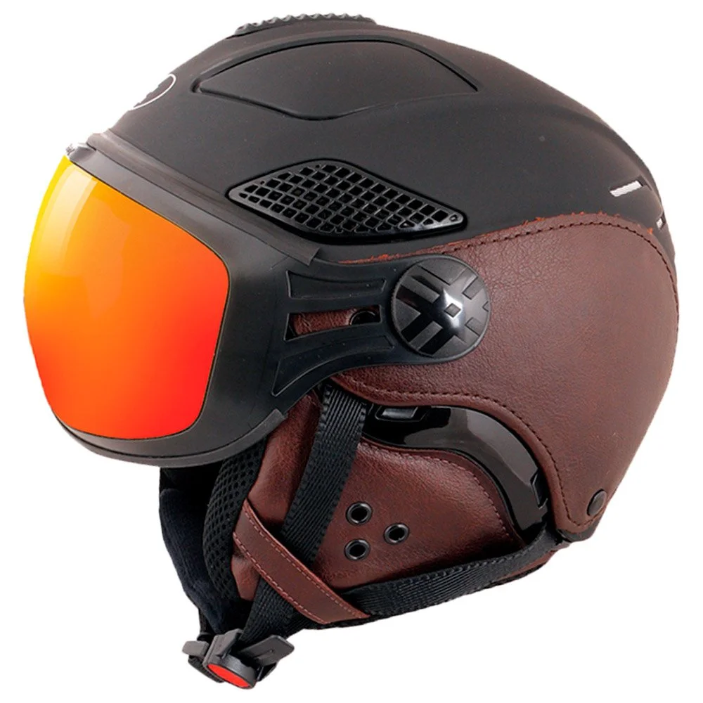 Casque Visière Diezz Louna 2 Edition Leather Brown Activilux ML Dark Red Cat 1-3 3 Casque Visière Diezz Louna 2 Edition Leather Brown Activilux ML Dark Red Cat 1-3