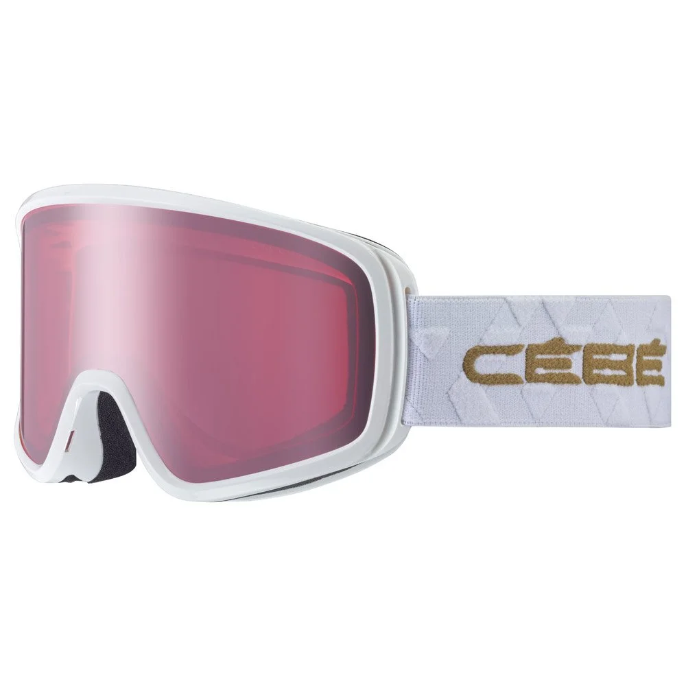 Cébé Masque De Ski Cebe Striker Evo White Gold Shiny Light Rose 3 Cébé Masque De Ski Cebe Striker Evo White Gold Shiny Light Rose